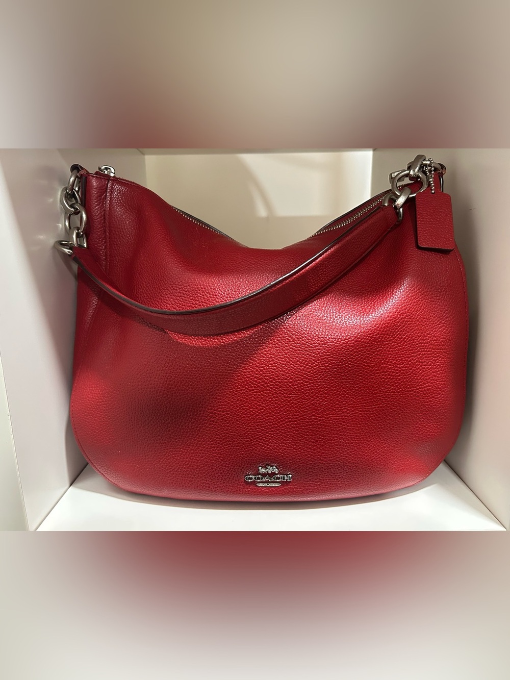 Authentic Vintage Coach Pebbled Leather Chelsea 32 Hobo Bag